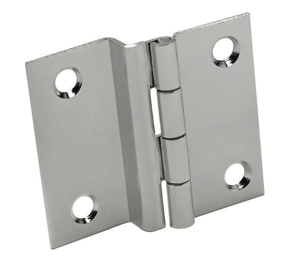 10083 <br><b>STAINLESS STEEL<br>OFFSET BUTT HINGE<br></b> Mat. Thickness - 0.060