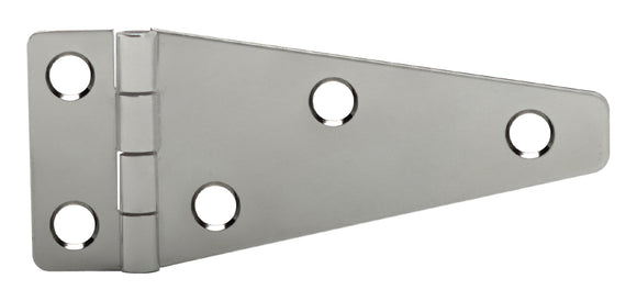 10085<br><b>STAINLESS STEEL<br>STRAP HINGE<br></b>Countersunk Holes<br>Mat. Thickness - .060