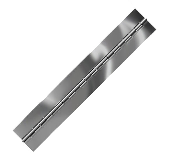 11453<br><b>STAINLESS STEEL CONTINUOUS HINGE<br>BRIGHT ANNEALED<br></b>BASS-60200-125-5 X 72