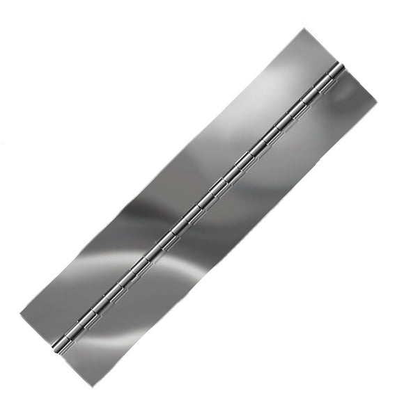 11455<br><b>STAINLESS STEEL CONTINUOUS HINGE<br>BRIGHT ANNEALED<br></b>BASS-60300-125-5 X 72