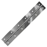 Bright Annealed Stainless Steel Continuous Hinge, Countersunk Holes