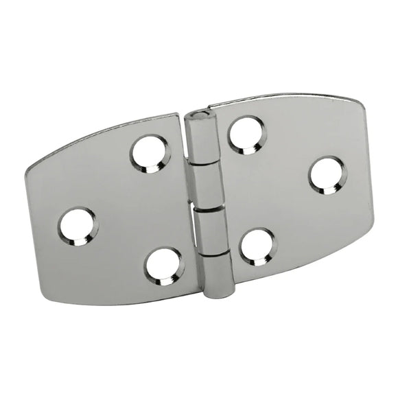 Stainless Steel Tapered Butt Hinge, Countersunk Holes, Material Thickness: 0.060