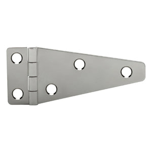 10085<br><b>STAINLESS STEEL<br>STRAP HINGE<br></b>Countersunk Holes<br>Mat. Thickness - .060"/16 GA<br>Strap Width - 3"<br>Length - 1.5" <br>SST-60300-150 HC<br>