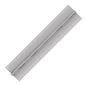 Stainless Steel Mill Finish Continuous Hinge, Blank, Material Thickness: 0.060"