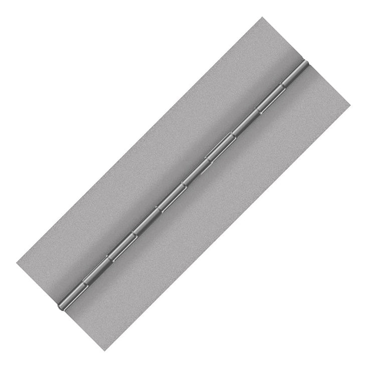 Stainless Steel Continuous Hinge, Blank, Material Thickness: 0.075"