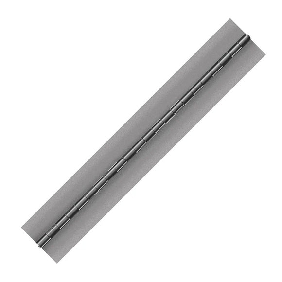 Steel Continuous Hinge, Blank, Material Thickness: 0.050