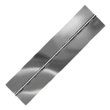 Bright Annealed Stainless Steel Continuous Hinge, Blank, Material Thickness: 0.060"