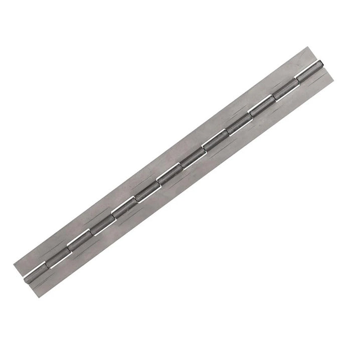 Stainless Steel Continuous Hinge, Blank, Material Thickness: 0.035"