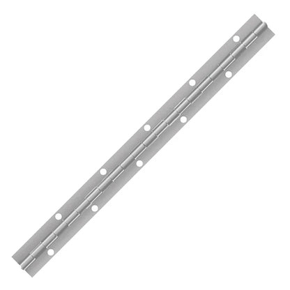 Aluminum Continuous Hinge, Staggered Holes, Material Thickness: 0.040"