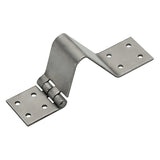 Heavy Duty Stainless Steel Concealed Hinge, Mill Finish, Material Thickness: 0.120"