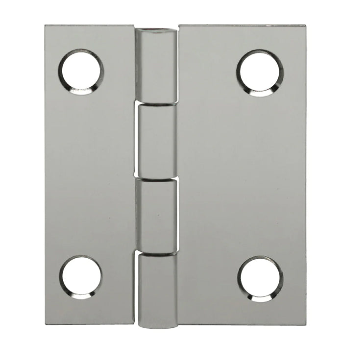 Stainless Steel Uneven Leafs Butt Hinge, Countersunk Holes, Material Thickness: 0.060"