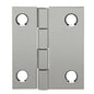 Stainless Steel Uneven Leafs Butt Hinge, Countersunk Holes, Material Thickness: 0.060"