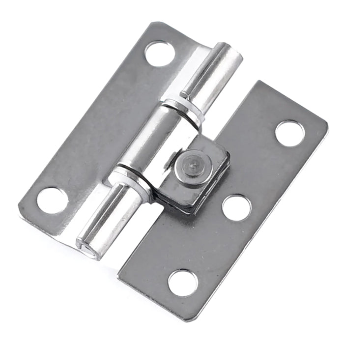 Friction Stainless Steel hinges make constant resistance to keep the hinge open at various  angles. This hinge is made from barrel polished,.