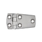 14006<br><b>MARINE CAST HINGE</b><br>MAT. THICKNESS - 0.185"<br>SCREW SIZE - 10<br>OPEN WIDTH - 2.8125"<br>LENGTH - 1.50"<br>BARREL DIA. - 0.375"