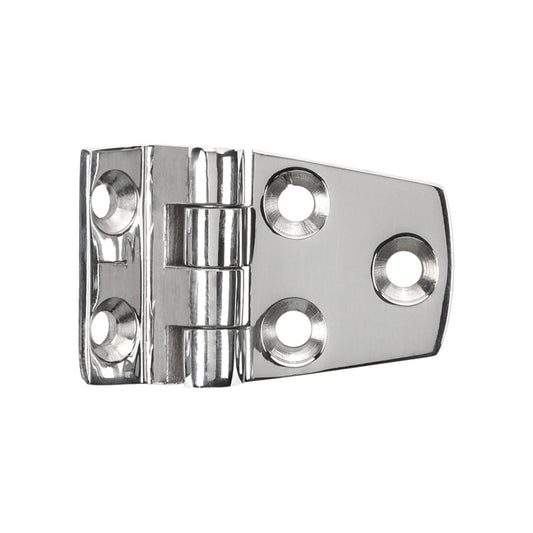 Marine Cast Offset Strap Hinge, Material Thickness: 0.185", Open Width 2.343"