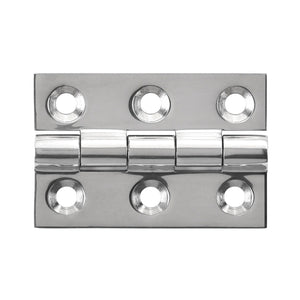 Marine Cast Hinge, Screw Size: 12, Material Thickness: 0.185"