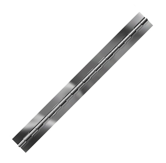 10060<br><b>STAINLESS STEEL CONTINUOUS HINGE<br>BRIGHT ANNEALED<br></b>BASS-40125 X 72