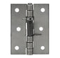 10935<br><b>SPRING LOADED HINGES<br></b>SSSB-120300-400 P<br>Holes<br>Mat. Thickness - .120"/11 GA<br>Open Width - 3"<br>Length - 4"