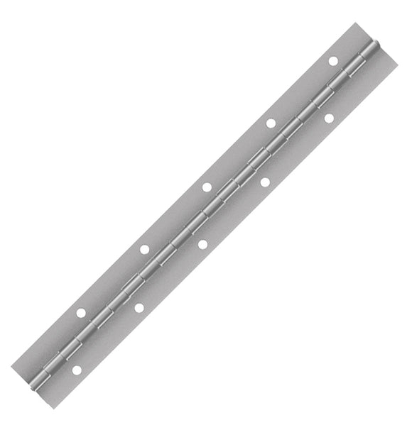 11581<br><b>ALUMINUM CONTINUOUS HINGE<br>STAGGERED HOLES<br></b>A-40150-093-5 X 72