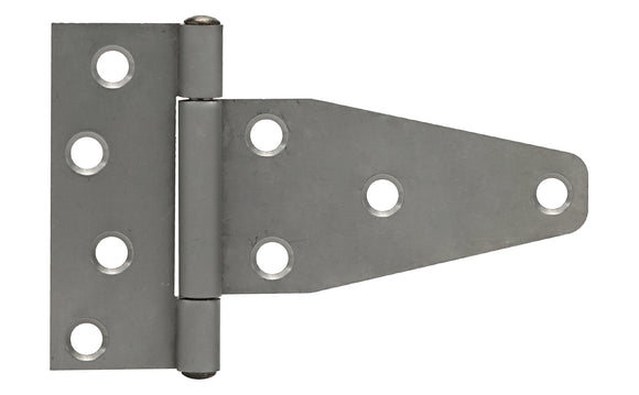11596<br><b>STAINLESS STEEL<br>TEE HINGE<br></b> Mat. Thickness - .090