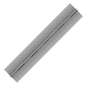 12024X24<br><B>TITANIUM CONTINUOS HINGE</br></b>24" TI-60150-125-1 X 24"<br>No Holes<br>Mat. Thickness - .060"/16 GA<br>Open Width - 1"<br>Knuckle Length - 1"