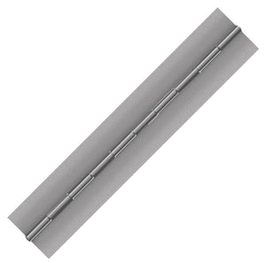 12025X12<br><B>TITANIUM CONTINUOS HINGE</br></b>TI-60200-125-1 X 12"<br>No Holes<br>Mat. Thickness - .060"/16 GA<br>Open Width - 2"<br>Knuckle Length - 1"