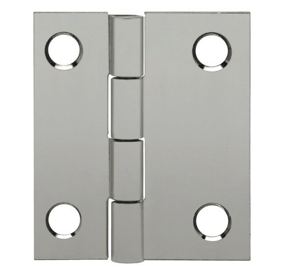 12682<br><b>STAINLESS STEEL<br>UNEVEN LEAFS BUTT HINGE</br></b> Mat. Thickness - 0.060