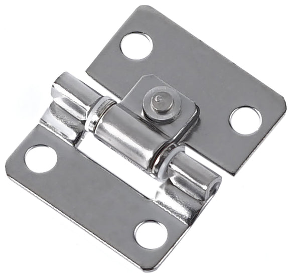 Adjustable Friction Hinge, 304 Ss Leaves, Stainless Steel, Polished