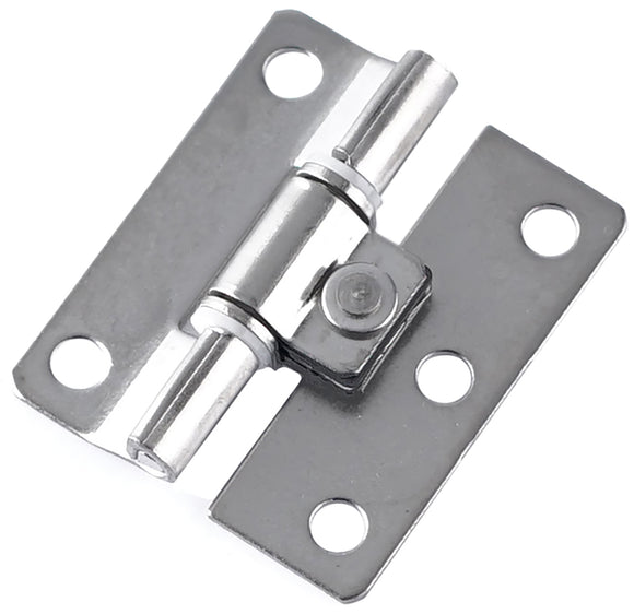 Friction Stainless Steel hinges make constant resistance to keep the hinge open at various  angles. This hinge is made from barrel polished,.